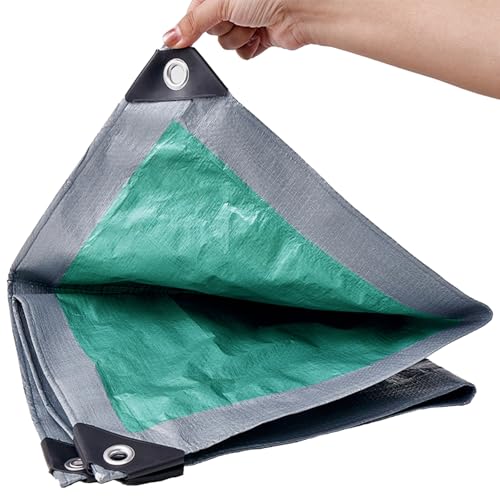 Lona impermeable exterior 140x390 toldo reforzado 140g m² para carga de camión y lona de camping 2