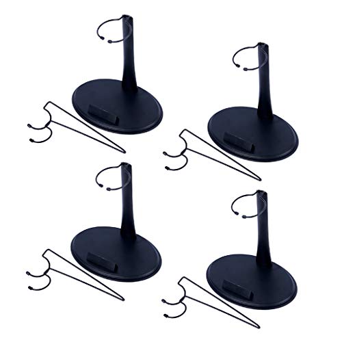 Support d'affichage flexible 1/6 socle poupée articulée x4