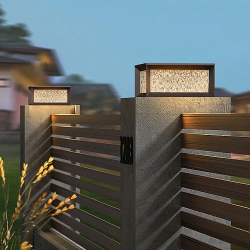 Farolas exteriores LED de 11 pulgadas para iluminar tus terrazas y jardín con estilo 6