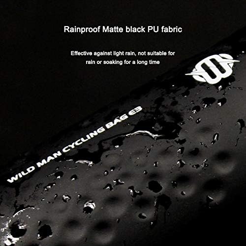 WILD MAN Waterproof Hard Shell Bike Bag for Mountain Road Bicycle Repair Tool Kits and Bicycle Accessories (Do not Contain Tool Kits)