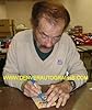 Don Maynard Autographed New York Jets Goal Line Art Card HOF 12307 - NFL Autographed Football Cards #1