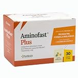 Integratore Aminoacidi Essenziali Nucleotidi Ribolife Vitamina B1 B6 Dieta Metabolismo Energetico Massa Muscolare Sarcopenia Gusto Vaniglia 30 Buste Aminofast Plus Profenix