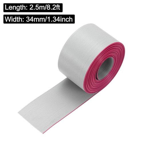 Nappe 34 broches flexible pas 1,0 mm uxcell pour câblage informatique compact