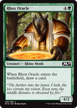 Magic: The Gathering - Rhox Oracle - Oracolo Rhox - Core Set 2019