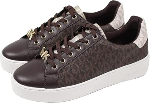 Michael Kors Damen Snakers - Poppy Lace Up (Braun, eu_Footwear_Size_System,...