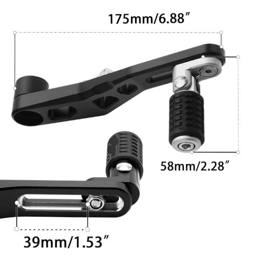 Levier de changement de vitesse moto CB650R pliable réglable 18-23 - 7