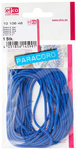Efco Corda Paracord, Misto Poliestere, Blu, 2 mm x...