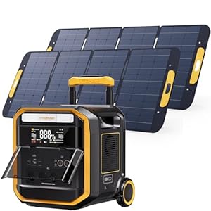 VTOMAN FlashSpeed Pro 3600 Tragbare Powerstation mit 2 * 400W Solarpanel, 3600W Solargenerator, 3096Wh LiFePO₄-Akku, Erweiterbar bis 6192Wh, Schnellladung in 2 Stunden für Camping, Garten, Wohnmobil