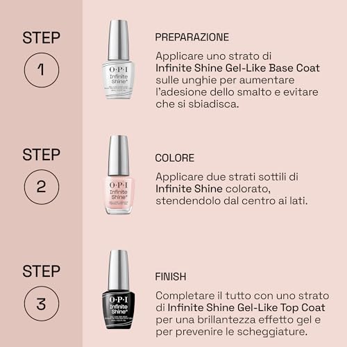 Opi Infinite Shine Silk Smalto Per Unghie Effetto Gel Cajun Shrimp ™ 15 Ml - 6