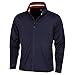 Calvin Klein Herren Kragen Details Wasserdichte Golfjacke - Marine/Rot - XXL