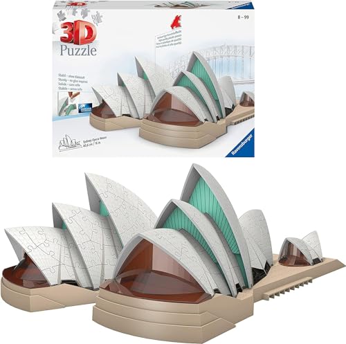 Ravensburger 3D Puzzle 11243 - Sydney Opera House - 216 Teile - Das...