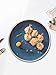 MDZF SWEET HOME 8.3-Inch Porcelain Dinner Plates Set, Pasta Serving Plates Matte Glaze Dessert Dishes - Set of 4