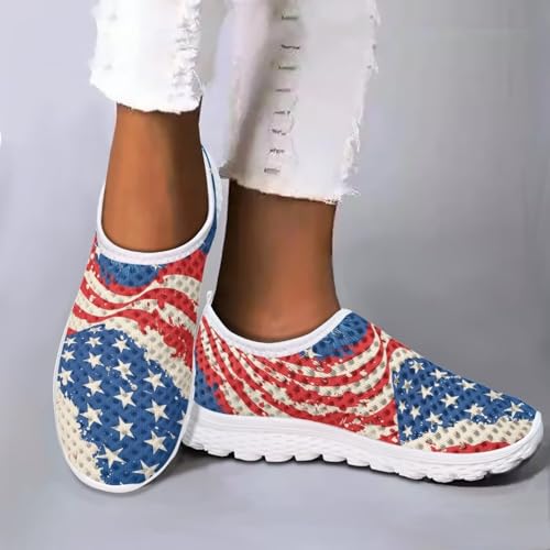 Image of Athletic Tennis Sneakers Road Road Running Shoes US 5.5-11.5 Slip On Shoes for Women