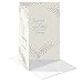 Better Office Products Farewell Goodbye Card with Envelope, Elegant Metallic Foil Design, Will Miss You Card, Coworker Goodbye Retirement Card, Classic 5 x 7 Inch Size (Blue Metallic)