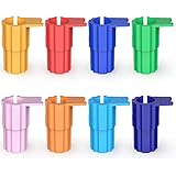 8 Packs Pen/Marker Adapter Set Compatible with Cricut (Explore Air,Air 2,Air 3, and Maker,Maker 3),Pen Adapter Compatible with Sharpie/BIC/Crayola