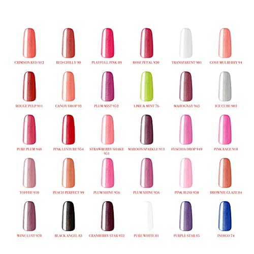 Image of Lotus Make-Up Colorkick Nail Enamel - Indigo 74 | Chip Resistant | Glossy Finish | 10ml