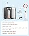 VEVOR Beer Kegerator, Single Tap Commercial Draft Beer Dispenser for D system, Refrigerator With Shelves, Hold 1 Sixth Keg, 2.5lbs CO2 Tank, 92L