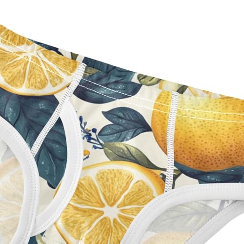 KLL Wood Lemons Toddler Boys' Comfort Underwear Cute Children Undies4
