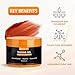 Roseye Intensive Tanning Gel Buildable Natural Glow with Carrot Extract, Coconut Oil Vitamin E Non-Greasy Fast-Absorbing Formula for All Skin Types - 5.8 FL OZ