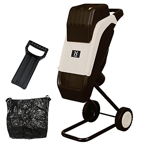 HAIGE(ハイガー) 電動 ガーデンシュレッダー 粉砕機 ウッドチッパー 家庭用...