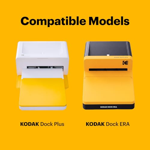 Image of KODAK Dock 4x6 inch Cartridge Refill, 80 Sheets, Dock Plus & Dock Era