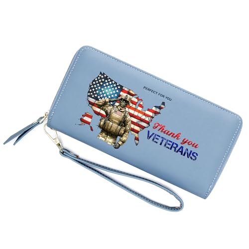 ZRTARY Animal Print Personalized Women's Wallets,Father's Gift,Mother's Gift from Son Daughter,Birthday Gift,Holiday Gift for Family&Friend 1301q