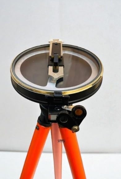 Brújula Prisma Profesional para Topografía, Trabajo Geológico y Navegación – Brújula Duradera y Portátil con Montura para Trípode y Mecanismo de Mira para Navegación Geológica miniatura 2