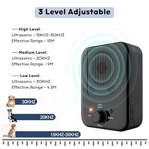 Anti Barking Devices, Auto Dog Bark Control Devices with 3 Modes, Rechargeable Waterproof Ultrasonic Bark Box, Dog Barking Deterrent Box, Stop Barking Dog Devices for Indoor & Outdoor Use Anti Barking Devices, Auto Dog Bark Control Devices with 3 Modes, Rechargeable Waterproof Ultrasonic Bark Box, Dog Barking Deterrent Box, Stop Barking Dog Devices for Indoor & Outdoor Use