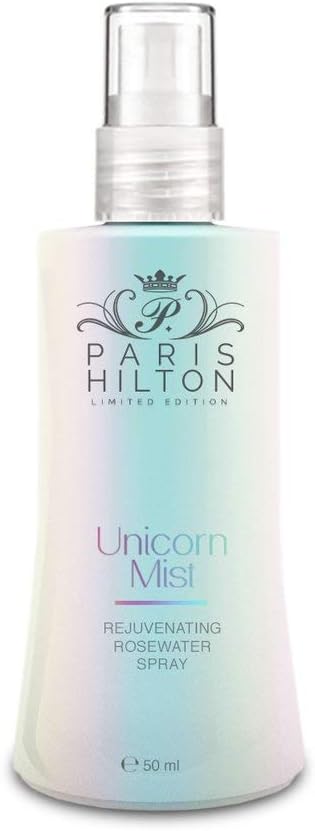 ProD.N.A. Paris Hilton Unicorn Mist - Facial Toner and Body Spray with Rose Water - Soothing, Refreshing Spray for Complexion, All-In-One Body Mist, Face Toner