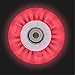 8 Pack Light-up Inline Skate Wheels Outdoor & Indoor Blade Roller Skate Wheels 90a Roller Hockey Wheels w/Bearings ABEC-9,Red,80mm