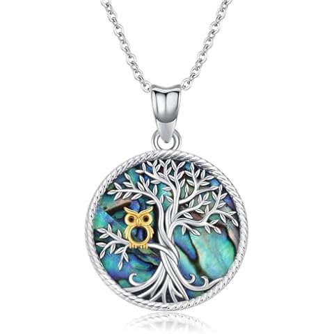 Odinstone 925 Sterling Silver Tree of Life Necklace Cover