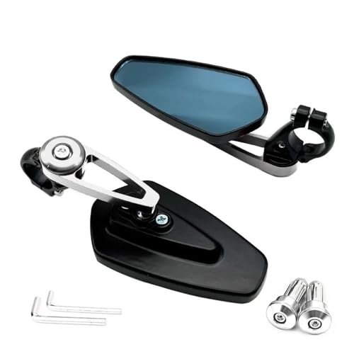 Retrovisor moto Ninja 400 650 espejo lateral manillar 22mm CNC para Kawasaki Ninja 1000SX
