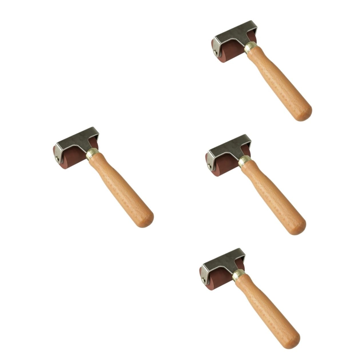 TEHAUX DIY Handheld Adhesive Roller Rollers for Crafting for Children Stamping Tool Supplies