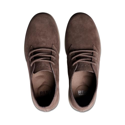 REEF Mens Leucadian Shoe, Premium Suede, Memory Foam Footbed, Lightweight2