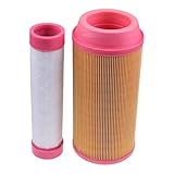 Femjork Air Filter Kit K3181-82240 K3181-82250 Compatible with Kubota ZD323 ZD326 ZD331 ZD1211