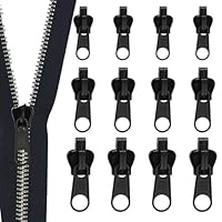 Reißverschluss Reparatur Set,12pcs Reißverschluss Zipper,Reisverschluss-Zipper Ersatz,Reißverschluss-Zipper In 3 Größen,Universal Fix Reißverschluss,Für Kleidung, Gepäck, Rucksäcken Und Koffern