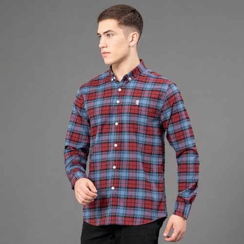 Image of Red Tape Men's Cotton Regular Fit Shirt