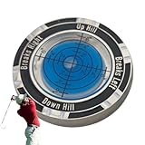 Golfballmarker mit Libelle – leistungsstarke, solide Präzisionskonstruktion, hochwertige Sicherheit, multifunktionale Nivelliereinheit | Gartengerät, Objecti