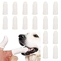 AOVNA 16Pcs Dog Finger Toothbrush Full-Surrounded Dog Tooth Brush Dog Teeth Cleaning Products Pet Dental Care Supplies for Dog Cat