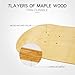 3 PCS Blank Maple Skateboard Decks, 31 x 8 inch 7-Layer Maple Double Tail Skateboard Decks Set of 3