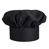 KNG Traditional Chef Hat, Black