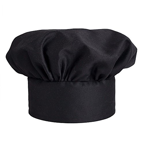 Traditional Chef Hat, Black