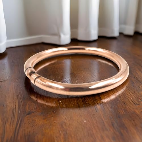 Image of SHINDE EXPORTS Heavy Pure Copper thick Bracelet Bangle Unisex Kada Solid Handmade Cuff for Men & Women