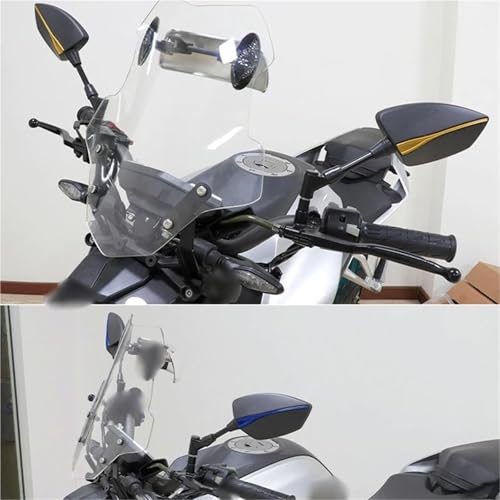 Retrovisores Pulsar 200 AS espejo de moto resistente Black1 2