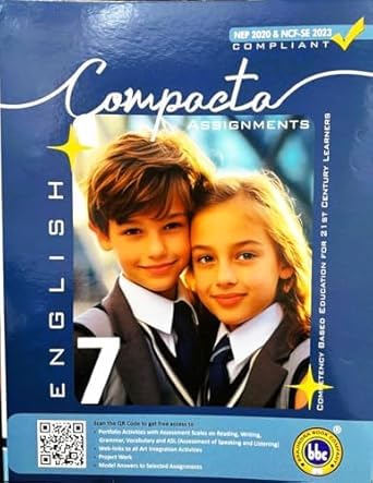 BBC BOOK COMPACTA Assignments ENGLISH 7th ( new edtion -2025-26) Perfect Paperback – 1 January 2025