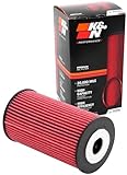 K&N Premium Oil Filter: 20,000 Mile Engine Protection, High Capacity/High Efficiency: Compatible