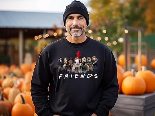 Halloween Friends Movie Sweatshirt, Movie Sweatshirt, Scary Halloween Sweatshirt, Horror Friend Shirt, Halloween Vibes Sweatshirt, Retro Halloween Sweatshirt2