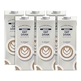 Bebida de avena UHT by Amazon Oat Barista, 6 x 1L