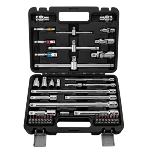 Caja Herramientas Kit De Herramientas De Reparación Para El Hogar De 41 Piezas, Juego De Enchufes, Caja De Herramientas De Plástico Con Juego De Herramientas De Mano Para El Hogar General Caja De Herr