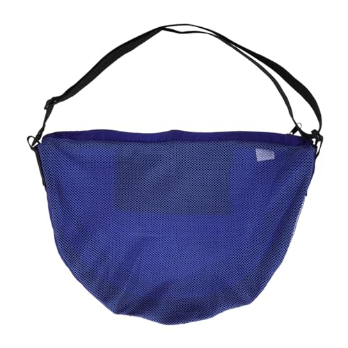 Toddmomy Elegant Mesh Bag for Sports Balls: Basketball Football Volleyball Storage Single Ball Bag Shoulder Strap